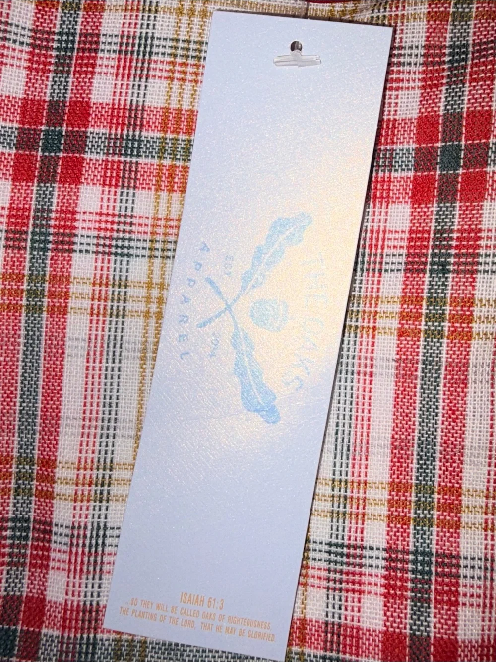 The Oaks Apparel Deanna Festive plaid Bloomers set sz 24 months NWT